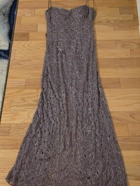 Lavender Beaded Dress